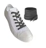 Flache Schnürsenkel für Sneaker und Freizeitschuhe in Grau Dunkel - Länge: 100 cm Produktbild-Vorschau