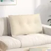 vidaXL Cuscino di schienale crema 80 x 50 cm in tessuto a Anteprima dell’immagine prodotto 2