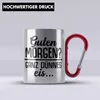 Trendation - Guten Morgen? Ganz Dünnes Eis Edelstahl Tasse Produktbild-Vorschau 2