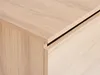 BELIANI Badezimmer Wand-Waschtischschrank Hellbraun Produktbild-Vorschau 8