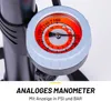 Dunlop Fahrradpumpe mit Manometer für Dunlop-, Schrader- Produktbild-Vorschau 6