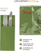 Softpoint "Pub" Besteckservietten Oliv, 40 x 33 cm, 50 Produktbild-Vorschau 4