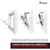 Finestra da cantina Framex bianca, L x A 60 x 40 cm (600 x Anteprima dell’immagine prodotto 5
