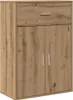 vidaXL Mueble aparador, estilo artesanal, roble, 60 x 30 x Vista previa de la imagen del producto 2