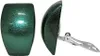 Clip Ohrring 27x17mm Trapez grün-metallic glänzend Produktbild-Vorschau 1