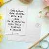 Mr. & Mrs. Panda Postkarte Spruch Reitlehrerin ohne Pferd - Produktbild-Vorschau 3