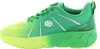 A side view of a green and yellow sneaker. Produktbild-Vorschau