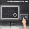 Specchio da bagno a LED kleankin, 80 x 60 cm, con Anteprima dell’immagine prodotto 5