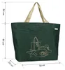 anndora Strandtasche XXL Grün Oversized Shopper mit Produktbild-Vorschau 2