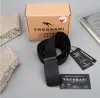 EDIBAZZAR | Cintura da uomo elasticizzata nera con fibbia Anteprima dell’immagine prodotto 4