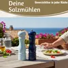 LS-LebenStil 2x Design Holz Salzmühle & Pfeffermühle 2´er Produktbild-Vorschau 9