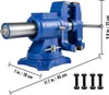 SucceBuy Multipurpose Vise 6-Inch Bench Vise 360-Degree Anteprima dell’immagine prodotto 8