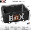 THERM BOX Styroporbox Klein 12BL Innen: 36x26x13cm 12-Liter Produktbild-Vorschau 2