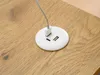 Scrivania 140 HESOL - bianco / rovere Anteprima dell’immagine prodotto 12