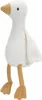 Oie câline 25 cm - Blanc - Petite oie Voir les images du produit 2