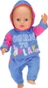 BABY born Jogginganzug, sort., 43 cm Produktbild-Vorschau 8