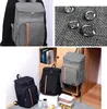 Rucksack Kühltasche Grau, Isolierte Doppeltasche für Produktbild-Vorschau 2