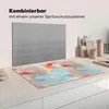 KitchenYeah© Herdabdeckplatte Blau - Rot - Farbe - Muster , Produktbild-Vorschau 3