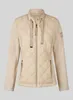 Rabe Damen Jacke Beige Größe 44 Regular Fit mit Stehkragen Produktbild-Vorschau 2