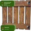 HolzGarden Pflanzenroller 40x40 cm aus Holz, Blumentopf Produktbild-Vorschau 7