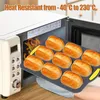 Backform Brötchen Silikon, Baguette Brotbackform mit 9 Produktbild-Vorschau 4