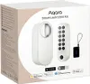 The image shows the retail packaging of an Aqara Smart Lock U200 Kit. Anteprima dell’immagine prodotto