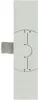 A close-up, side view of a gray and white product component, likely part of a larger mechanism. Voir les images du produit