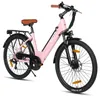 Hiland Vélo électrique 26 pouces 7 vitesses 250W pour Voir les images du produit 1