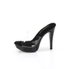 COCKTAIL-501 Damen Slipper von Fabulicious, Transparent Produktbild-Vorschau 3