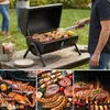 Skládací gril – přenosný kempingový gril s dvojitou Náhled obrázku produktu 7
