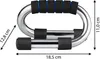 Heimwert Liegestützgriffe Push Up Bars 2er Set Produktbild-Vorschau 2