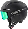 Uvex Viti Set Helm Mit Visier Schwarz 54-58 cm / Mirror Produktbild-Vorschau 1