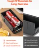 VEVOR Stapelboxen, 276x140x130 mm (verpakking van 8), Productafbeelding-voorbeeld 5