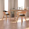 The Living Store Esszimmerstühle 2 Stk. Schwarz Bugholz und Produktbild-Vorschau 1