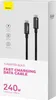 Baseus Tungsten Gold Ladekabel Datenkabel Type-C 240W 3m Produktbild-Vorschau 21