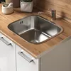 Singleküche Vicco R-Line Weiß Hochglanz/Weiß 160 cm mit Produktbild-Vorschau 4