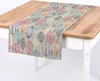 SCHÖNER LEBEN. Tischläufer Canyon Blätter beige braun grün Produktbild-Vorschau 1