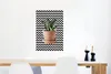 MuchoWow® Poster Pflanzen - Blumentopf - Schwarz - Weiß Produktbild-Vorschau 5