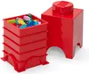 LEGO Aufbewahrungsstein STORAGE BRICK 1 1,2 Liter rot Produktbild-Vorschau 8