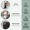 set da toilette eluno 4in1, scopino, portarotolo (di Anteprima dell’immagine prodotto 6