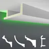 HEXIM LED Stuckleisten Sparpakete - Indirekte Beleuchtung Produktbild-Vorschau 1