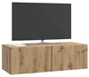 vidaXL Wandmontierter TV-Schrank 98 x 41 x 30 cm Produktbild-Vorschau 3