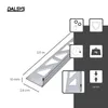 Dalsys Fliesenschiene Fliesenprofil Edelstahl L-Profil Produktbild-Vorschau 2