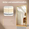 HOKO Badspiegel 70x100cm mit Rahmen+Touch Schalter+Licht Produktbild-Vorschau 5