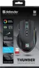 Defender Maus Gm-213 Thunder Rf 1600Dpi 8P Schwarz Produktbild-Vorschau 4