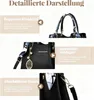 STILVORA Handtaschen, Damen Handtasche, Vielseitige Hand-, Produktbild-Vorschau 9