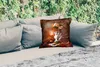 MuchoWow® Outdoor Kissen - Kerze - Geige - Stilleben - Produktbild-Vorschau 2