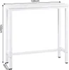 Happyment Bartisch Devino – Rechteckig – Weiß – Holz & Produktbild-Vorschau 3