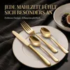 24-teiliges Besteck-Set aus rostfreiem Stahl für 6 Produktbild-Vorschau 4