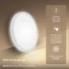 Plafonnier LED salle de bain projections d'eau plat, blanc Voir les images du produit 2